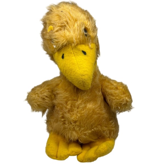 Animal Fair Inc Other - VINTAGE 1977 ANIMAL FAIR 18" FUZZY YELLOW BIRD ZONK STUFFED ANIMAL PLUSH TOY KID